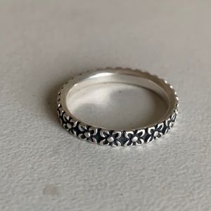 James Avery flower ring